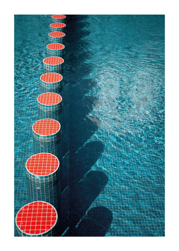 Plakat Palma De Mallorca Red Line